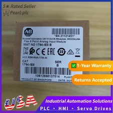 Allen Bradley 1794-IE8 AB 1794IE8 /B Flex 8 PointAnalog Input Module PLC