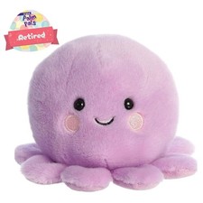 Aurora  Palm Pals  Oliver Octopus  5 Inch Stuffed Animal Toy 1-078 Aquatic