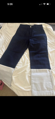 womens Loewe jeans size 8 crop