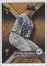 2016 Topps Triple Threads Amber 64/150 Julio Urias #100 1u6