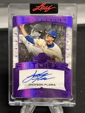 JACKSON FLORA 2025 LEAF SPECTACULAR FUTURES AUTOGRAPH /15 SANTA BARBARA