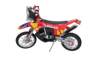 bburago Modellmotorrad Modell Bike GasGas RX 450F Dakar 23 Maßstab 1:18