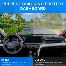 For 2025 Toyota Camry Accessories Without HUD Car Dashboard Cover Dash Mat Pad