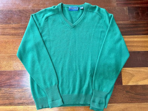 Gieves & Hawkes, Vintage Gieves And Hawkes No. 1 Savile Row London Men's Cashmere Sweater Size XL
