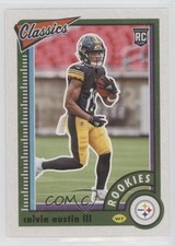 2022 Panini Classics Rookies Calvin Austin III #182 0l1