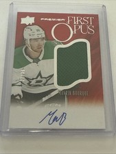 MAVRIK BOURQUE 2024-25 Upper Deck Premier First Opus Jersey AUTO /35