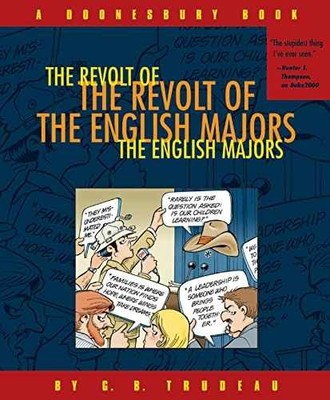 The Revolt Of The English Majors: A - Paperback, by Trudeau G. B. - Very Good x