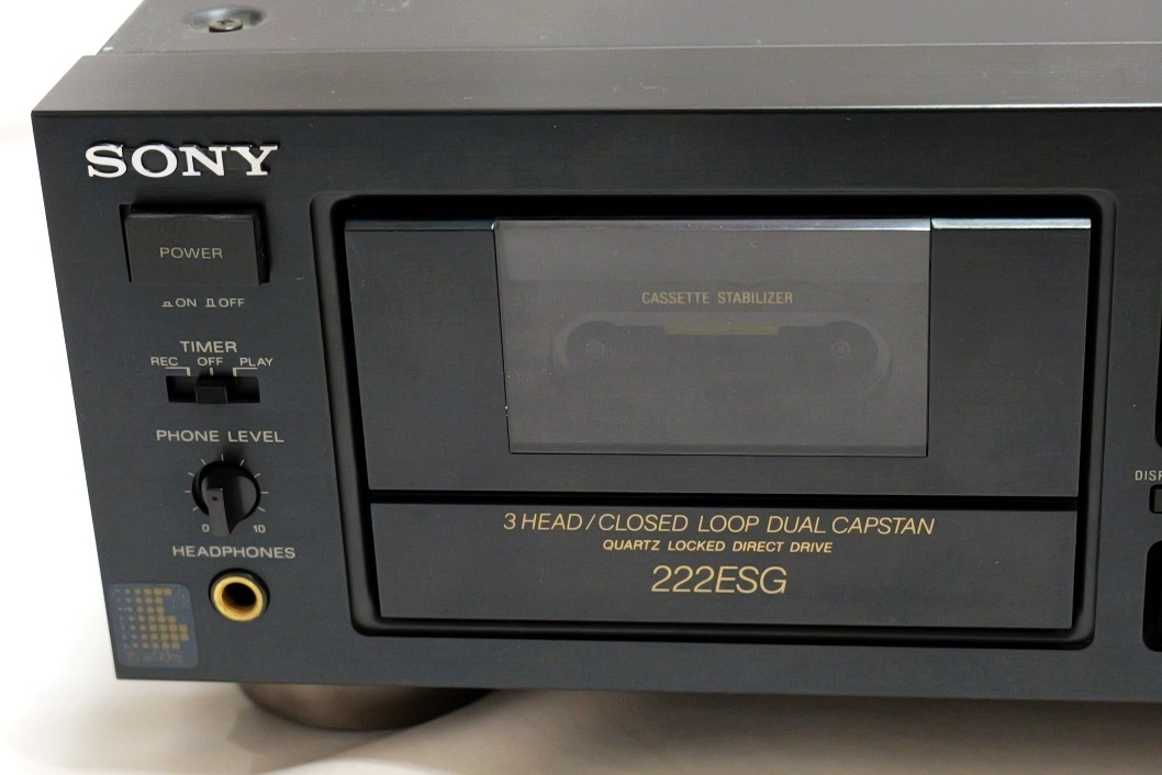 【動作確認済☆送料込み】SONY ソニー カセットデッキ TC-K222ESG SONY TC-K222ESJ◇カセットデッキ紹介 | スーパーカセッターズ