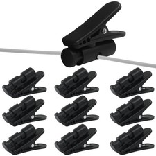 10 Pack Headphone Wire Clips - Durable Earphone Cable Clamp Hooks for 2.5-4mm...