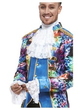 Smiffys Cravat & Cuff Set, White