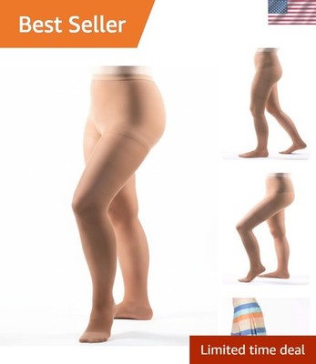Allegro 8-15 mmHg Essential 83 Sheer Support Compression Pantyhose - Comforta...