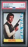 1977 STAR WARS WONDER BREAD #4 HAN SOLO, PSA 6 NEW SLAB