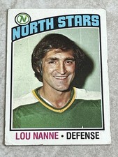 1976-77 Topps #173 Lou Nanne NHL Minnesota North Stars