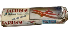 PAPILLON (Vintage) RC 2 Channel Motor Glider by KYOSHO Airplane Kit .049 As Is