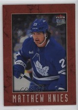 2024-25 Upper Deck Fleer Ultra Sensations Red 37/99 Matthew Knies #SN6OF30 1jz3