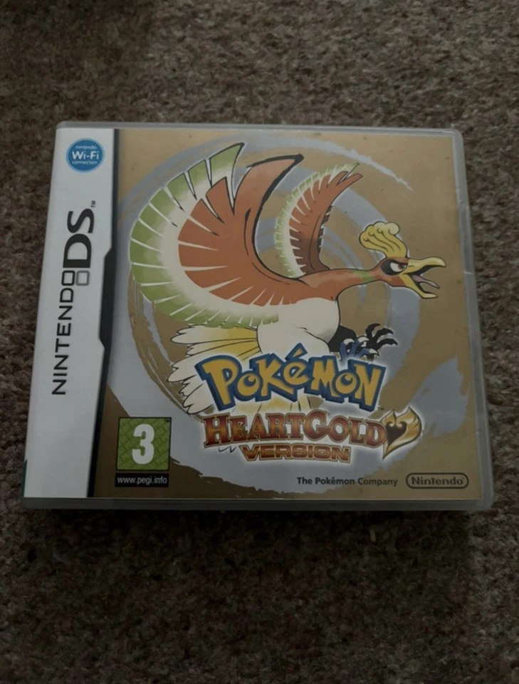 Pokemon Heartgold version Nintendo DS Pal UK Complete In Box Unused Pokewalker - Image 3 of 4