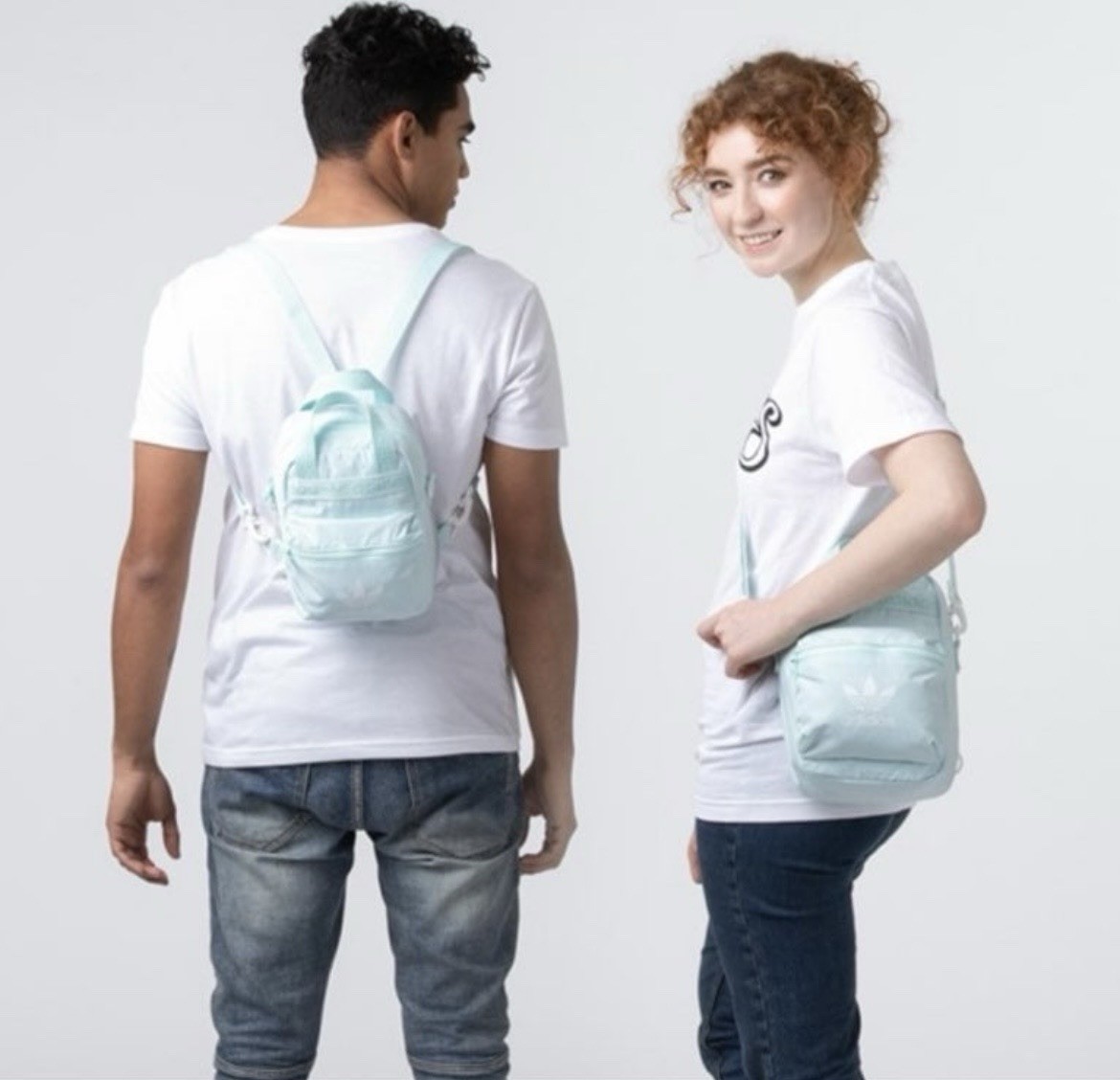 Adidas original micro Backpack- mint - image 2