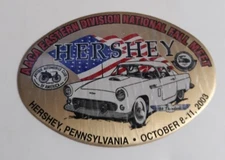 AACA Dash Plaque Sign Hershey 2003 Fall Meet Still has sticker on it Unused