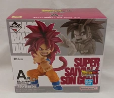 Dragon Ball Daima Model A Prize Super Saiyan 4 Goku Mini Bandai KmG37