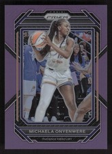 2023 Panini Prizm WNBA #56 Michaela Onyenwere Purple #/149