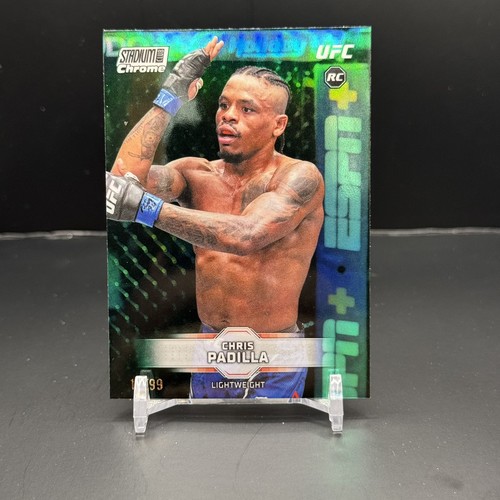 Chris Padilla RC Aqua Chrome /99 - 2026 Topps Stadium Club UFC Rookie