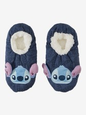 Disney Stitch Embroidered Cozy Slippers Adult Size 7-91/2