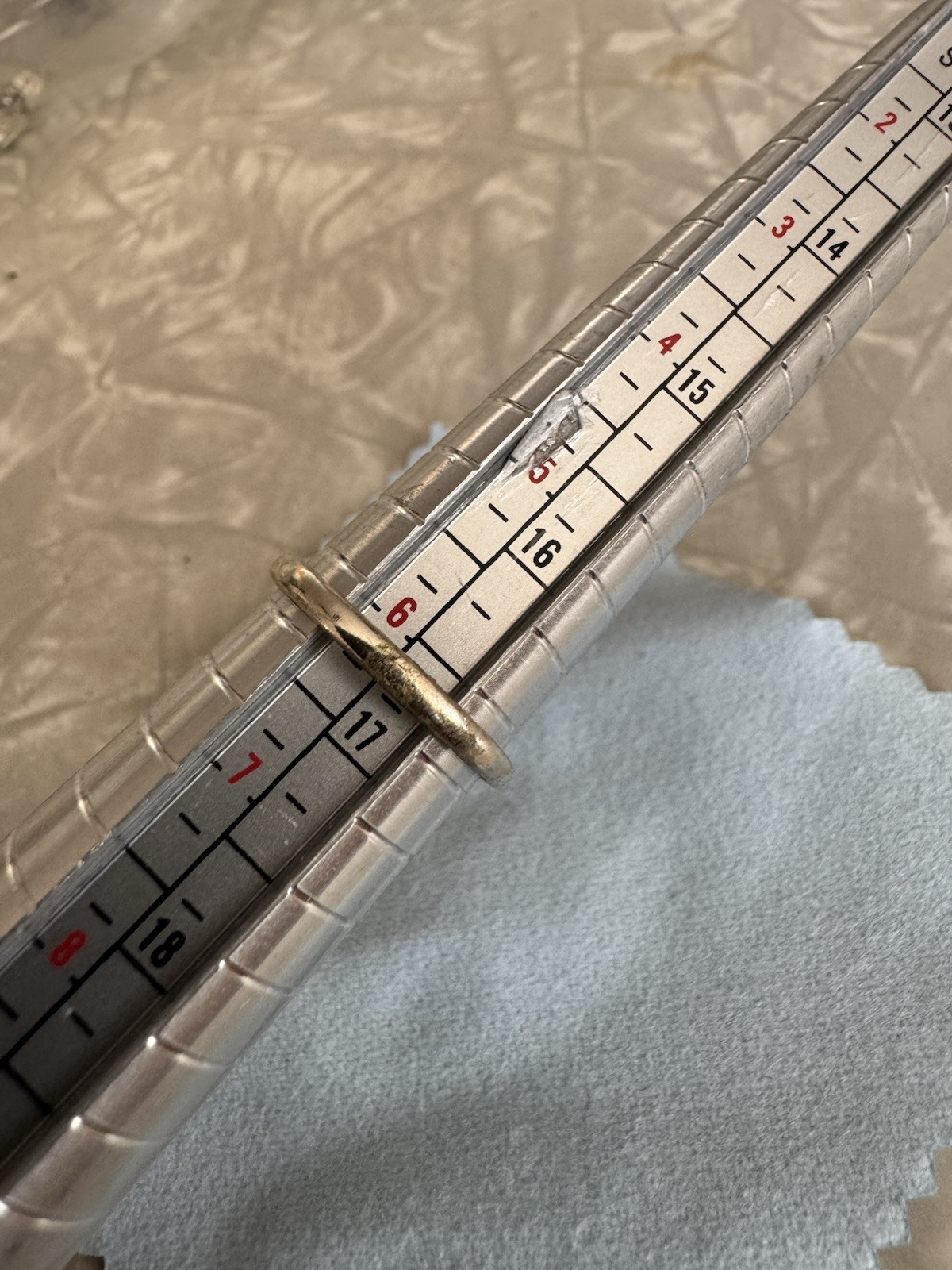 Silver 925 Ring Grape Leaf Pattern - image 2