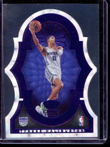 2020-21 Crown Royale Tyrese Haliburton RC Air To The Throne Rookie Purple /25