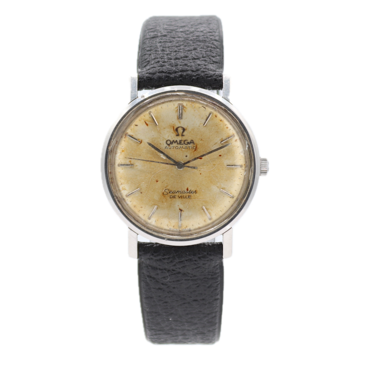 31. Omega Seamaster Deville Swiss Steel