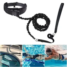 Swimming Training Belt Stationary Swimming Aquatic Resistance Belt Harness