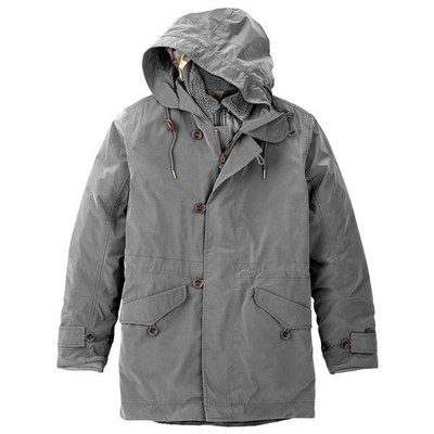 TIMBERLAND Herren Burke Mountain 3 in 1 wasserdichte Parka Jacke 5467J UVP 310£ ~ L