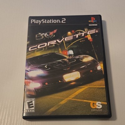 Global Star Corvette Sony PlayStation 2 PS2 Racing Multiplayer NTSC-U/C E