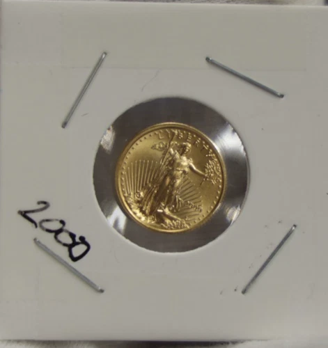 2000 US Gold Eagles 1/10th $5 Nice Unc