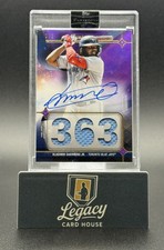 2023 Topps Luminaries Vladimir Guerrero Jr. Hit Kings Auto Relics Purple /3