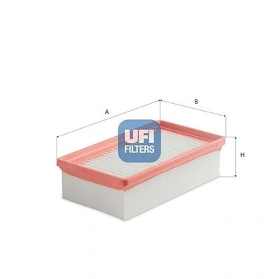 ORIGINAL  Ufi Luftfilter für Renault CAPTUR I ARKANA I Dacia DUSTER LOGAN II