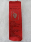 1888 ILLINOIS 75th VOL. INFANTRY BATTLES GAR CIVIL WAR GRAND ARMY REUNION RIBBON