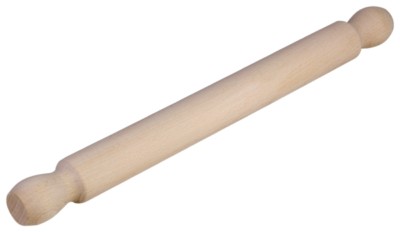Pizzarolle, Teigrolle aus Buchenholz, L400 mm