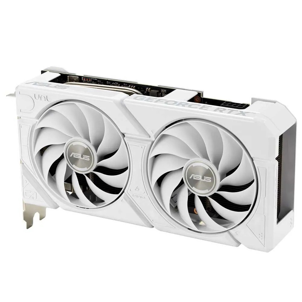 ASUS DUAL-RTX4060-O8G-EVO-WHITE Graphics Card GeForce RTX 4060 8GB