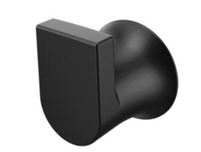 MOEN Genta Single Hook Robe Hook in Matte Black BH3603BL