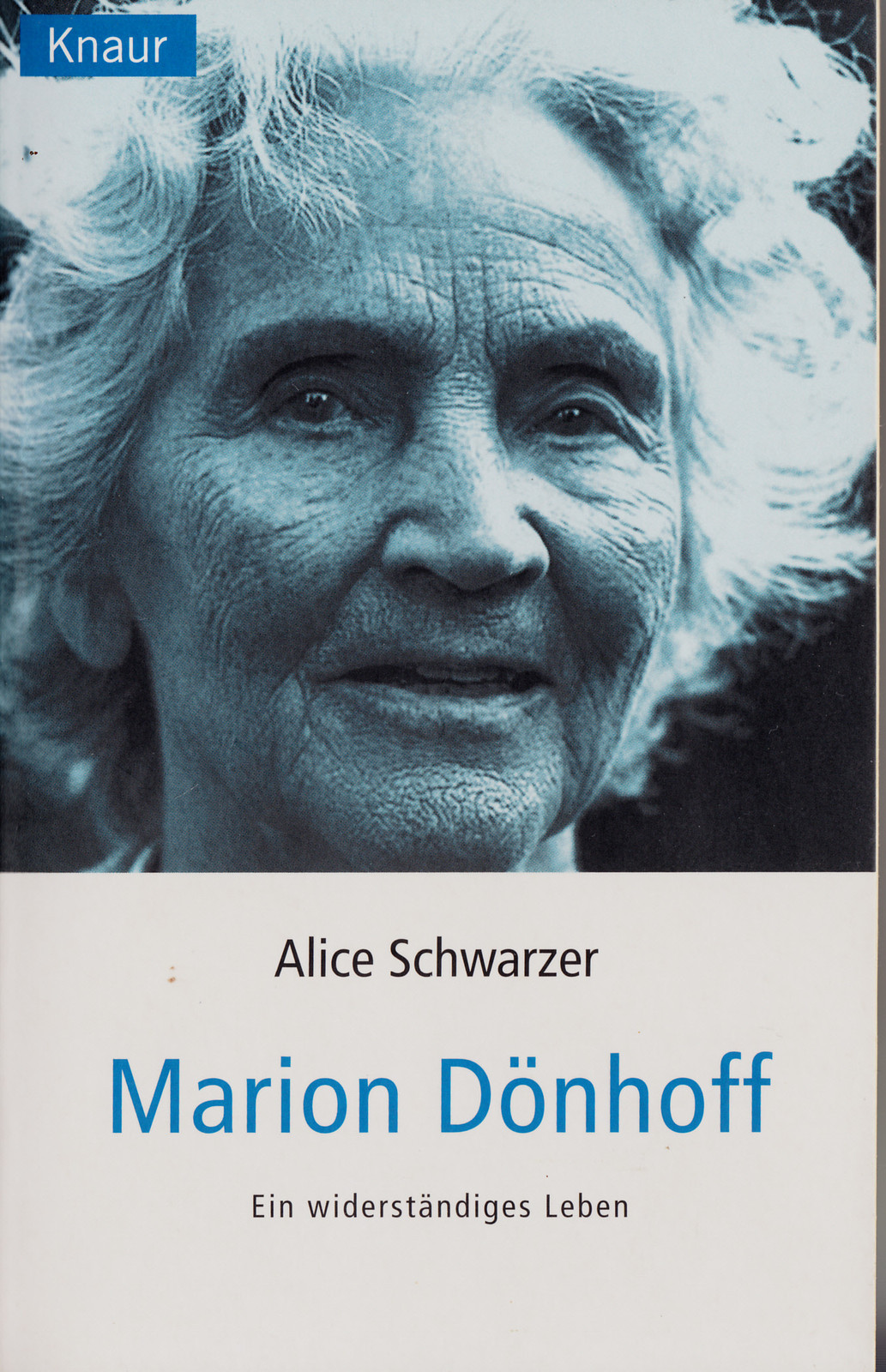 kn- SCHWARZER : MARION DÖNHOFF    62206 - Meine Beschreibung