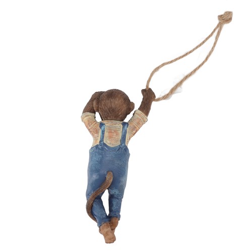 Garden Monkey Statues Cute Simulation Resin Hanging Monkey Garden Ornament Fo - Picture 9 of 22