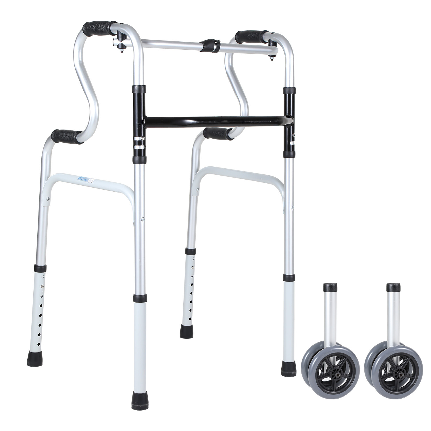 Rollator Gehhilfe Gehbock starr faltbar Aufstehhilfe beweglich Leichtgewicht