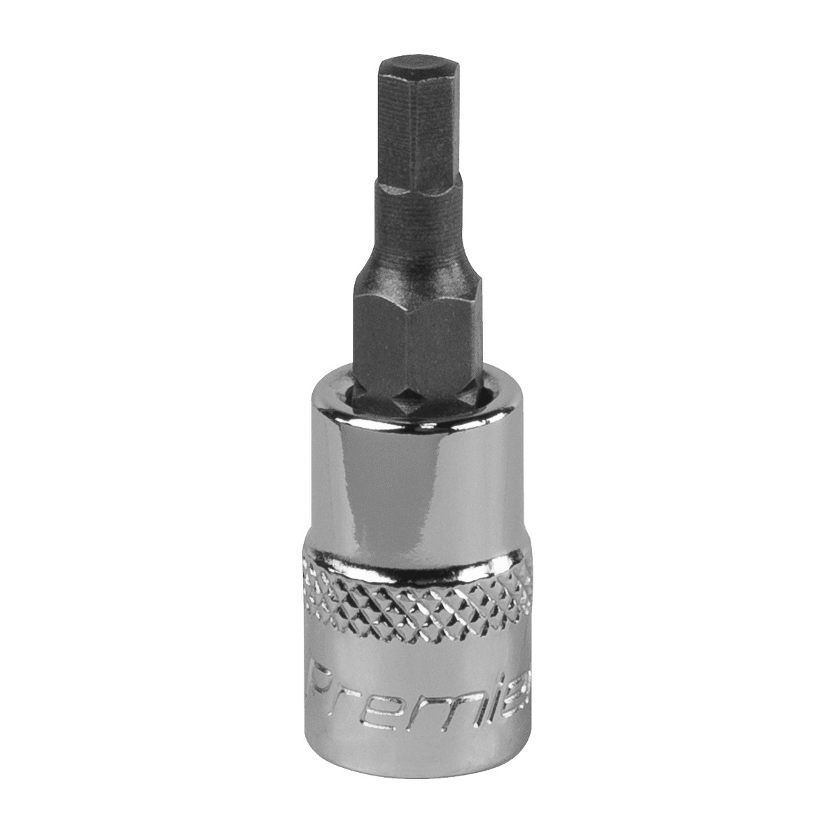Sealey SBH002 Hex Socket Bit 4mm 1/4""Sq Drive