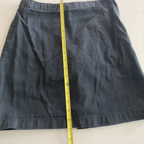 2 LandsEnd Black Skirts, One Pleated, One Flat W/ Skort; Kids Size 12 Adjustable - Picture 11 of 17