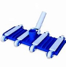 LIVRAISON OFFERTE - TETE DE BALAI PISCINE 8 ROUES + EN CADEAU 1 EPUISETTE