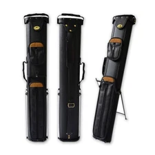 2x4 Hard Pool Cue Case 2B4S Billiard Stick Carrying Cue Case with Stand