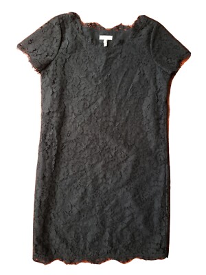 knee length dresses for ladies Simkhai Joy Lace Mini Dress | Black | Size 6 main image 0