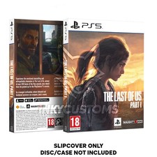The Last of Us Part 1 PS5 Custom Slip Cover Sleeve Steelbook NO GAME