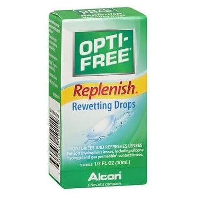 Opti-Free Replenishing Rewetting Drops  10 ml By Opti-Free