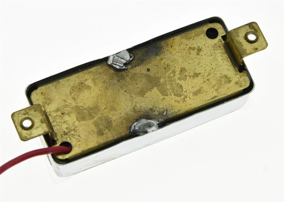 Guitarra LP Cromo Mini Humbucker CUELLO Pastillas Cerámicas para Les Paul Foto 3 de 4